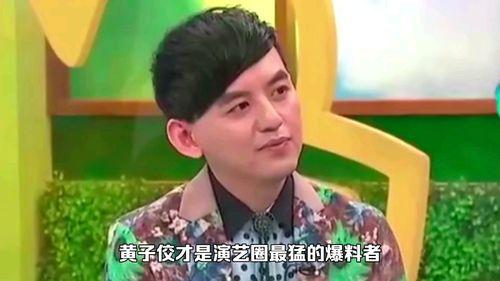 黄子佼爆料娱乐圈,揭秘明星背后的真实故事  第1张